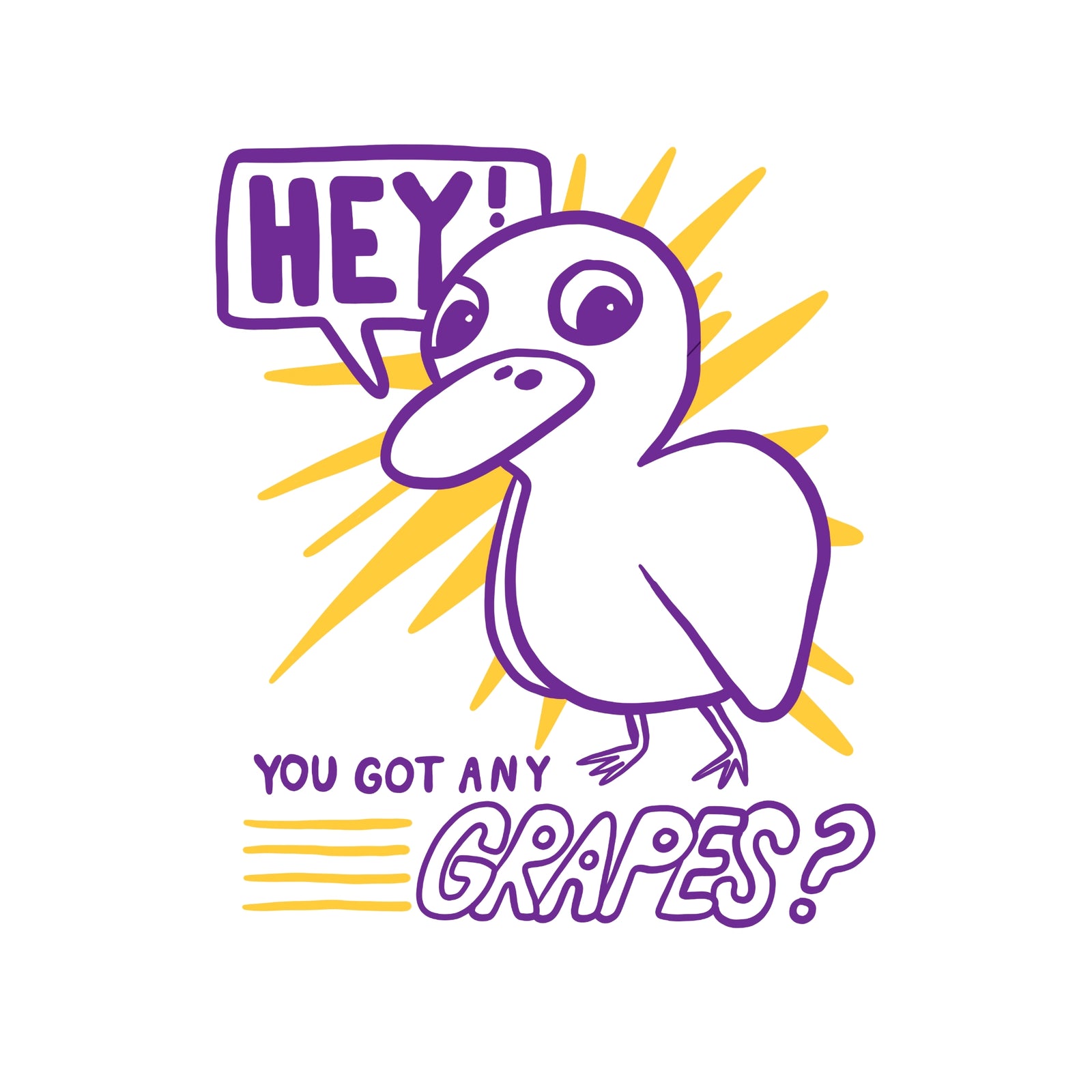 Got Any Grapes Kids Tee