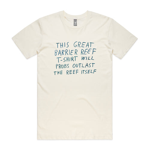 Great Barrier Reef Tee by Lonely Kids Club. All clothing from our T-shirts to our shorts and hoodies are ethically made, and printed packed and shipped from Sydney.