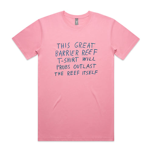 Great Barrier Reef Tee by Lonely Kids Club. All clothing from our T-shirts to our shorts and hoodies are ethically made, and printed packed and shipped from Sydney.