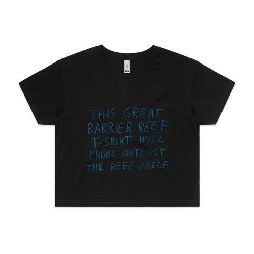 Great Barrier Reef Tee by Lonely Kids Club. All clothing from our T-shirts to our shorts and hoodies are ethically made, and printed packed and shipped from Sydney.