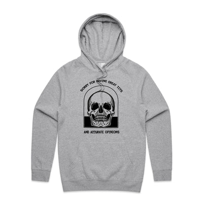 Great Tits Hoodie by Lonely Kids Club. All clothing from our T-shirts to our shorts and hoodies are ethically made, and printed packed and shipped from Sydney.