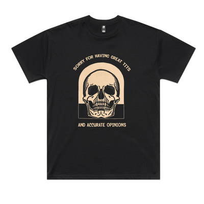 Great Tits Oversized Tee by Lonely Kids Club. All clothing from our T-shirts to our shorts and hoodies are ethically made, and printed packed and shipped from Sydney.
