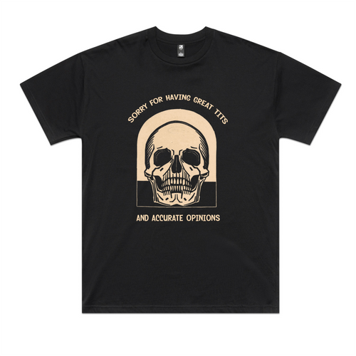 Great Tits Oversized Tee by Lonely Kids Club. All clothing from our T-shirts to our shorts and hoodies are ethically made, and printed packed and shipped from Sydney.