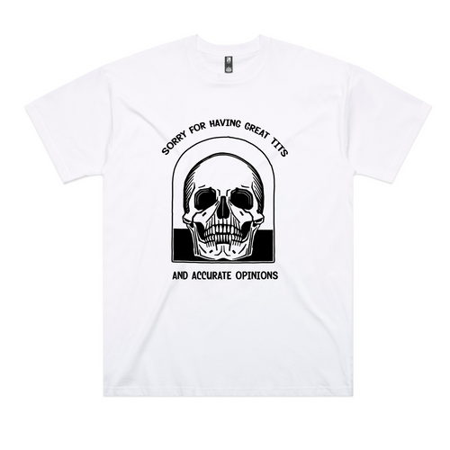 Great Tits Oversized Tee by Lonely Kids Club. All clothing from our T-shirts to our shorts and hoodies are ethically made, and printed packed and shipped from Sydney.