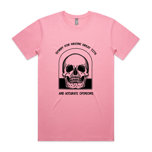 Great Tits Tee by Lonely Kids Club. All clothing from our T-shirts to our shorts and hoodies are ethically made, and printed packed and shipped from Sydney.