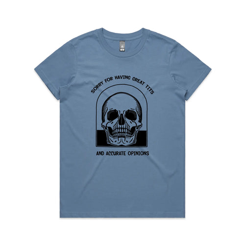 Great Tits Tee by Lonely Kids Club. All clothing from our T-shirts to our shorts and hoodies are ethically made, and printed packed and shipped from Sydney.