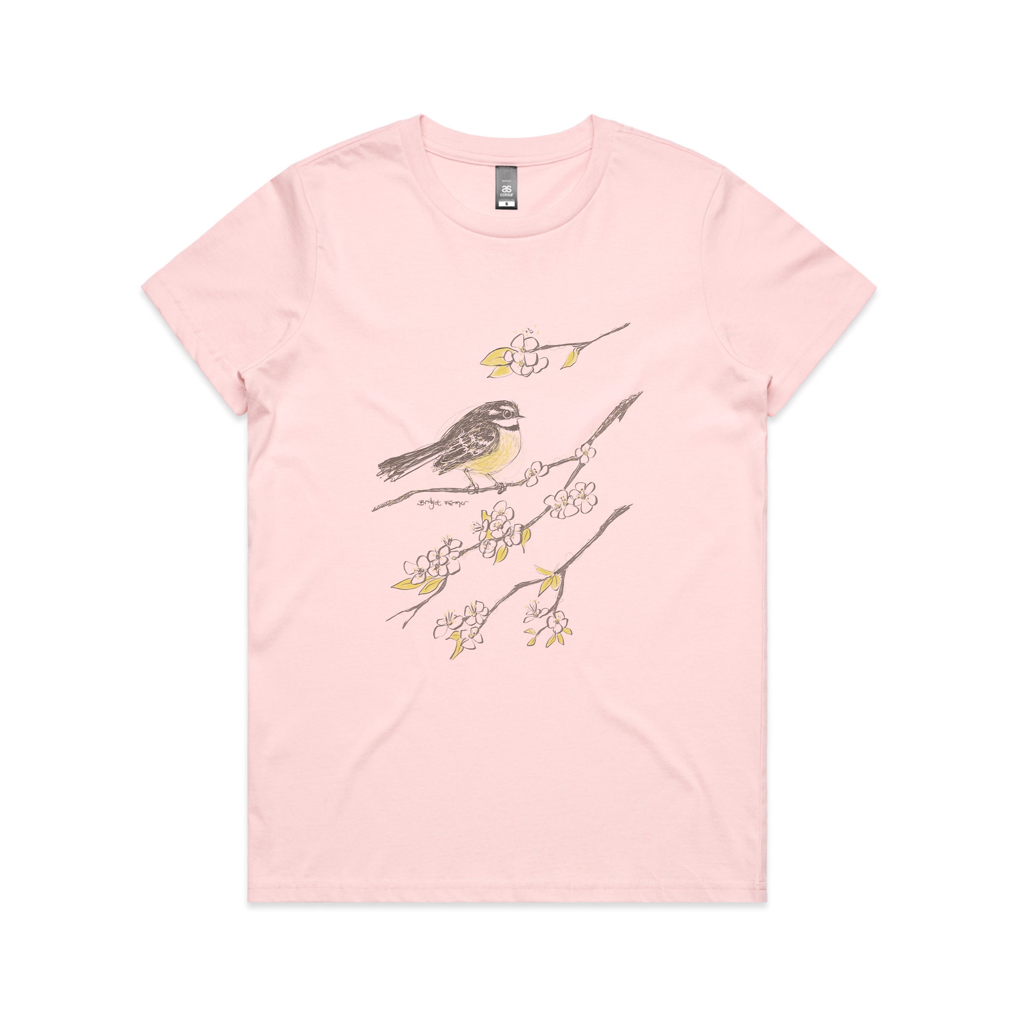 Grey Fantail Tee