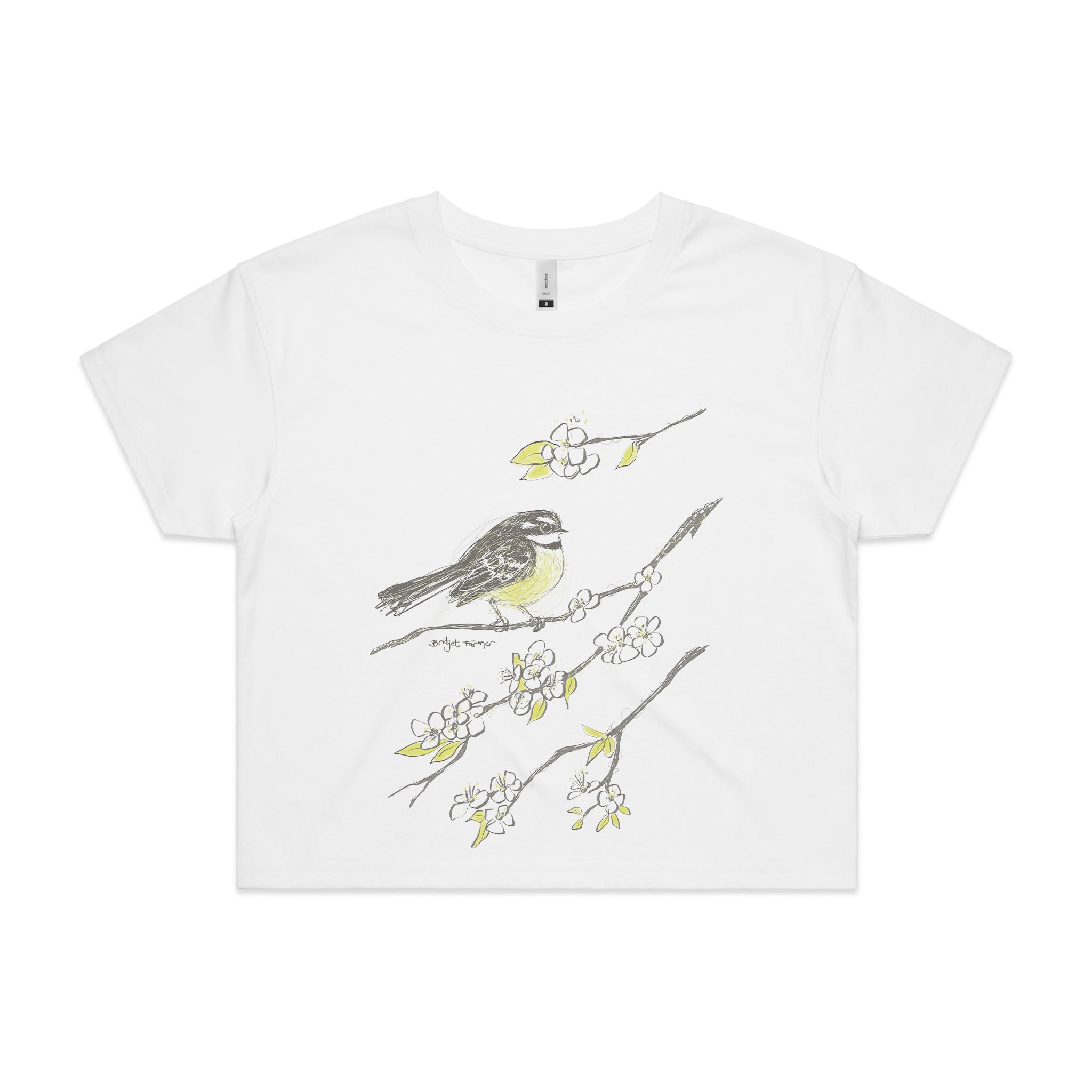 Grey Fantail Tee