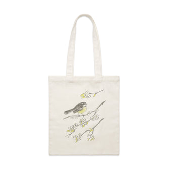 Grey Fantail Tote