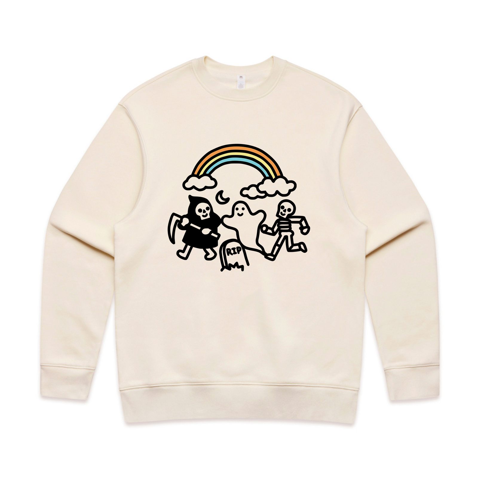 Grim Ghost Skeleton Jumper