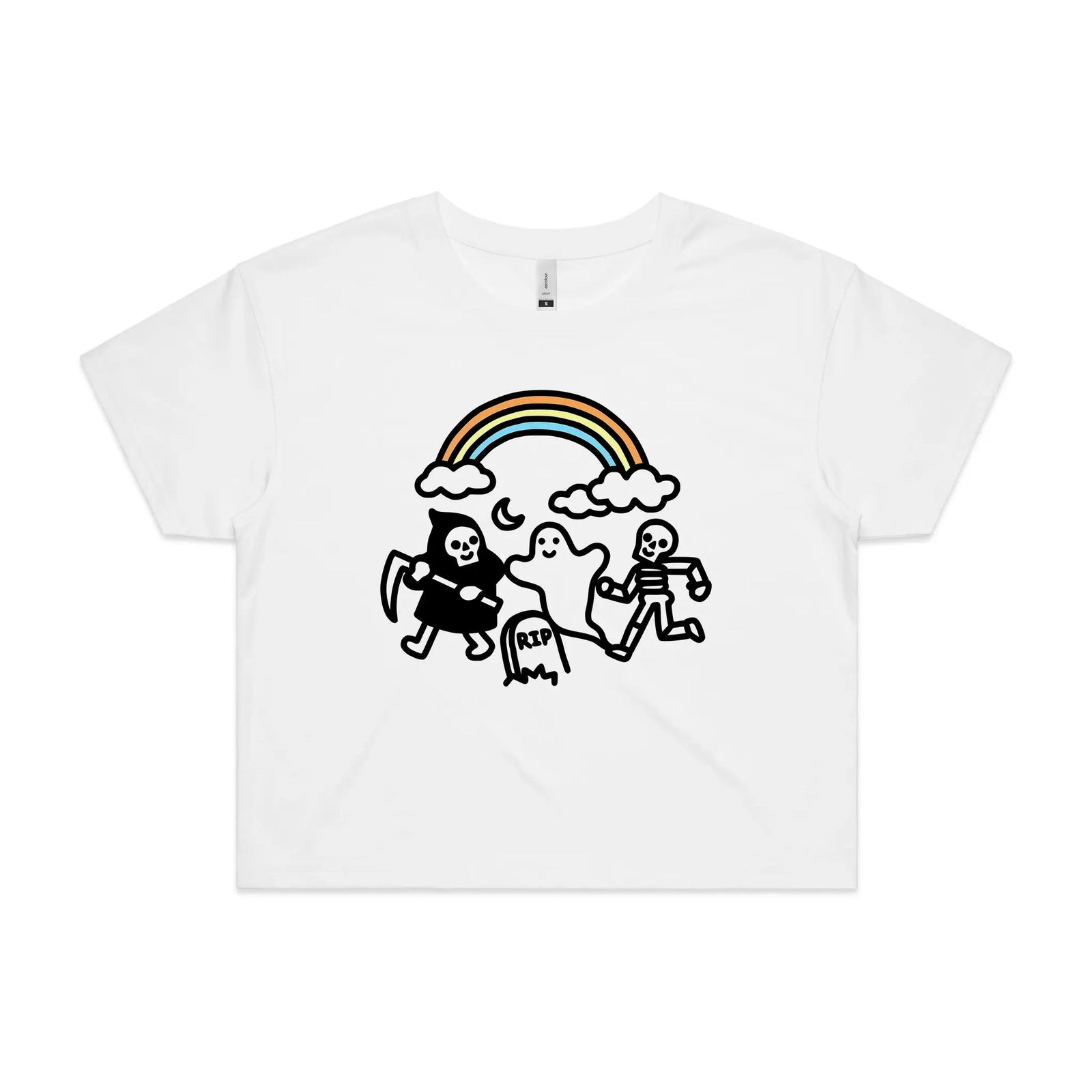 Grim Ghost Skeleton Tee