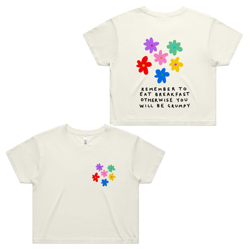 Grumpy Tee by Lonely Kids Club. All clothing from our T-shirts to our shorts and hoodies are ethically made, and printed packed and shipped from Sydney.