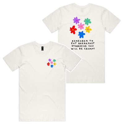 Grumpy Tee by Lonely Kids Club. All clothing from our T-shirts to our shorts and hoodies are ethically made, and printed packed and shipped from Sydney.