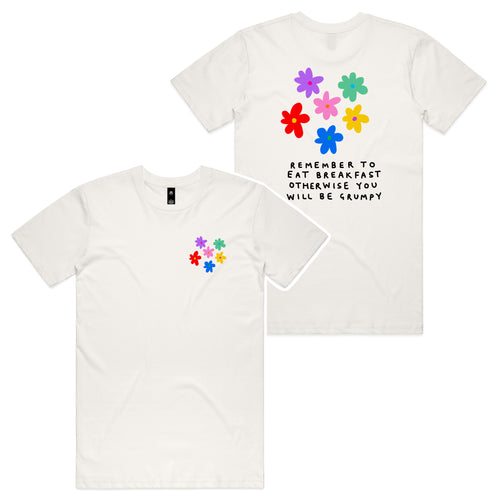 Grumpy Tee by Lonely Kids Club. All clothing from our T-shirts to our shorts and hoodies are ethically made, and printed packed and shipped from Sydney.
