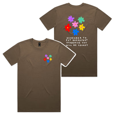 Grumpy Tee by Lonely Kids Club. All clothing from our T-shirts to our shorts and hoodies are ethically made, and printed packed and shipped from Sydney.
