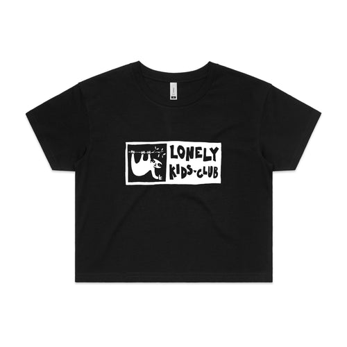 LKC Hanging Tee by Lonely Kids Club. All clothing from our T-shirts to our shorts and hoodies are ethically made, and printed packed and shipped from Sydney.