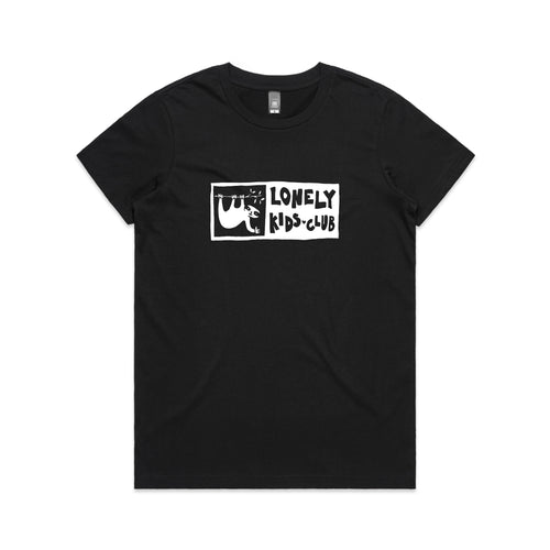 LKC Hanging Tee by Lonely Kids Club. All clothing from our T-shirts to our shorts and hoodies are ethically made, and printed packed and shipped from Sydney.