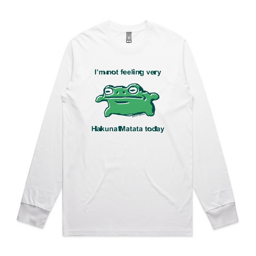 Hakuna Matata Tee by Lonely Kids Club. All clothing from our T-shirts to our shorts and hoodies are ethically made, and printed packed and shipped from Sydney.