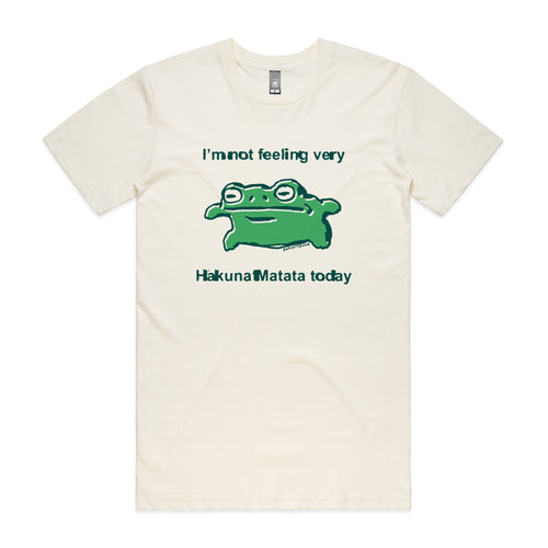 Hakuna Matata Tee by Lonely Kids Club. All clothing from our T-shirts to our shorts and hoodies are ethically made, and printed packed and shipped from Sydney.