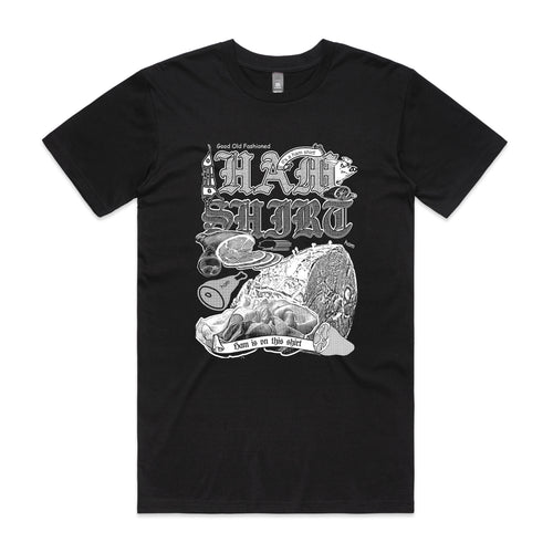 Ham Shirt Tee by Lonely Kids Club. All clothing from our T-shirts to our shorts and hoodies are ethically made, and printed packed and shipped from Sydney.