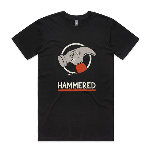 Hammered Tee by Lonely Kids Club. All clothing from our T-shirts to our shorts and hoodies are ethically made, and printed packed and shipped from Sydney.
