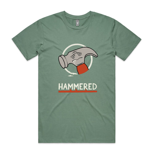 Hammered Tee by Lonely Kids Club. All clothing from our T-shirts to our shorts and hoodies are ethically made, and printed packed and shipped from Sydney.