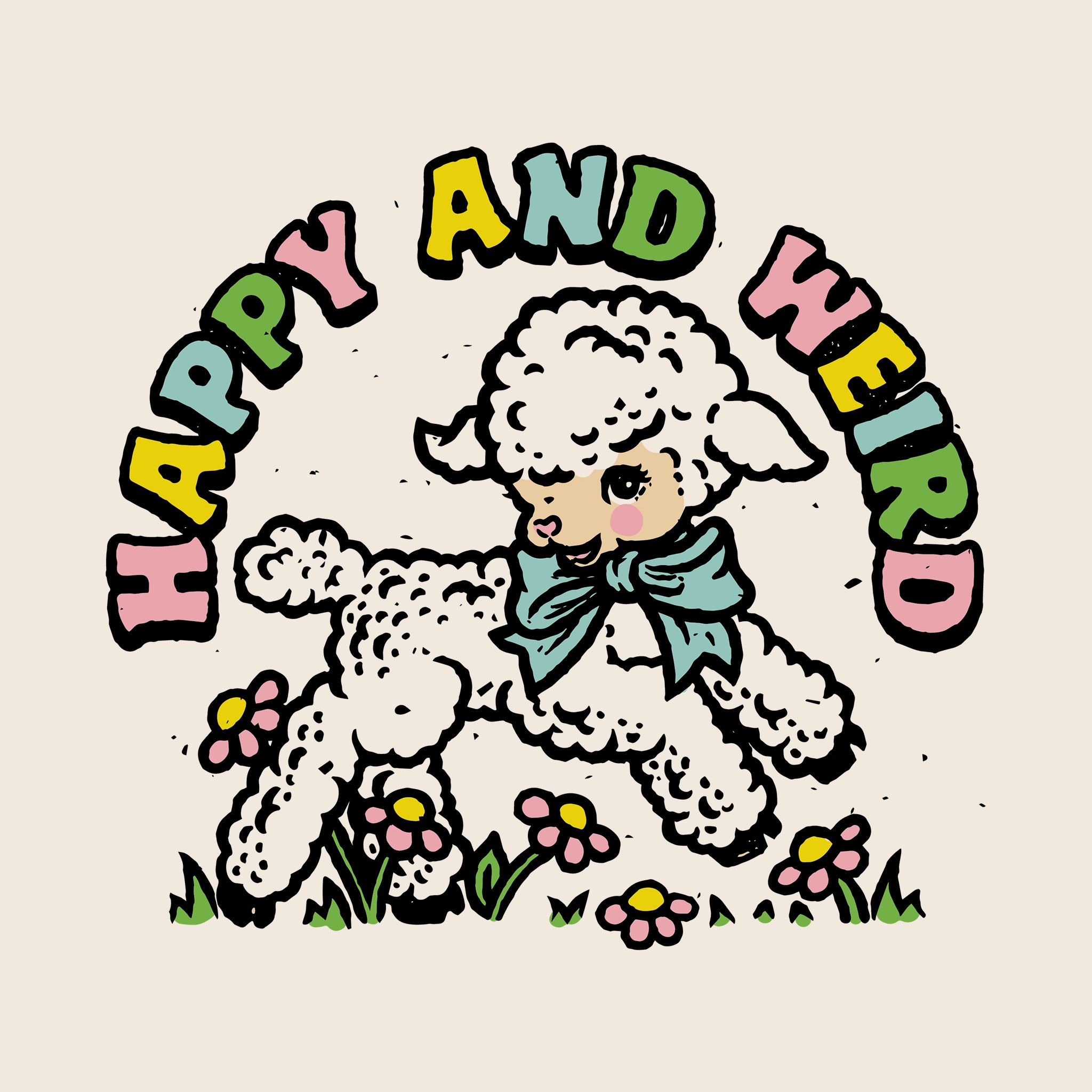 Happy And Weird Hoodie