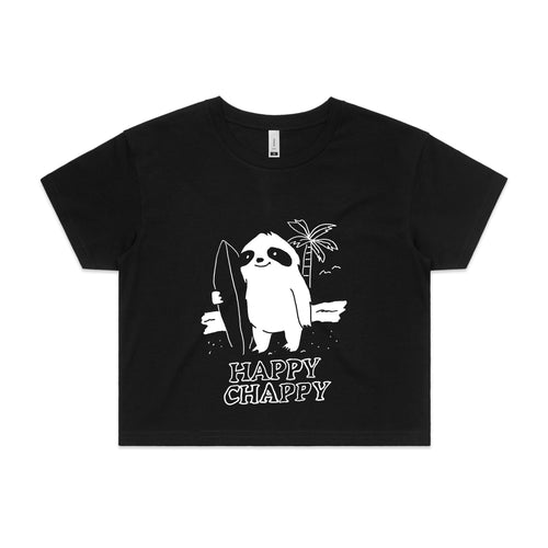 Happy Chappy Tee by Lonely Kids Club. All clothing from our T-shirts to our shorts and hoodies are ethically made, and printed packed and shipped from Sydney.