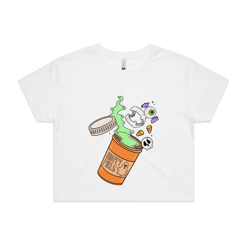 Happy Pills Tee by Lonely Kids Club. All clothing from our T-shirts to our shorts and hoodies are ethically made, and printed packed and shipped from Sydney.