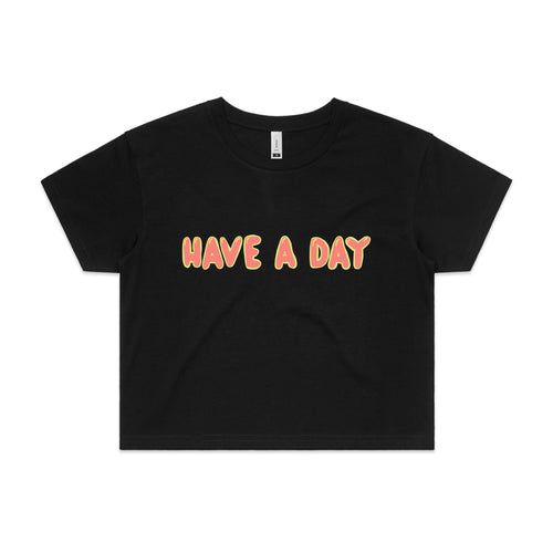 Have A Day Tee by Lonely Kids Club. All clothing from our T-shirts to our shorts and hoodies are ethically made, and printed packed and shipped from Sydney.