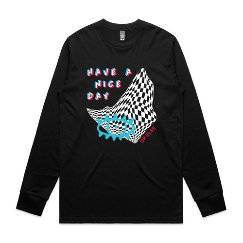 Have A Nice Day Tee by Lonely Kids Club. All clothing from our T-shirts to our shorts and hoodies are ethically made, and printed packed and shipped from Sydney.