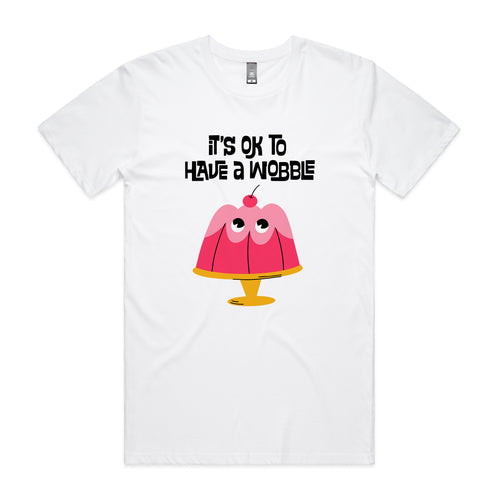 Have A Wobble Tee by Lonely Kids Club. All clothing from our T-shirts to our shorts and hoodies are ethically made, and printed packed and shipped from Sydney.