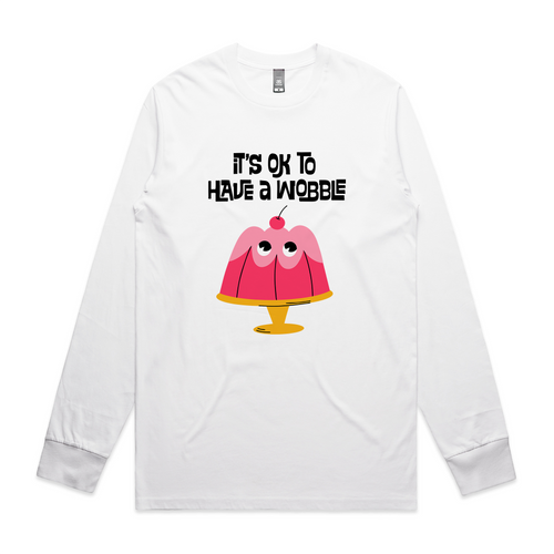 Have A Wobble Tee by Lonely Kids Club. All clothing from our T-shirts to our shorts and hoodies are ethically made, and printed packed and shipped from Sydney.