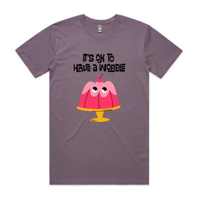 Have A Wobble Tee by Lonely Kids Club. All clothing from our T-shirts to our shorts and hoodies are ethically made, and printed packed and shipped from Sydney.