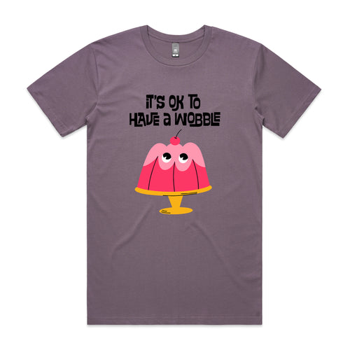 Have A Wobble Tee by Lonely Kids Club. All clothing from our T-shirts to our shorts and hoodies are ethically made, and printed packed and shipped from Sydney.