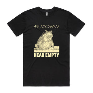 Head Empty Tee by Lonely Kids Club. All clothing from our T-shirts to our shorts and hoodies are ethically made, and printed packed and shipped from Sydney.