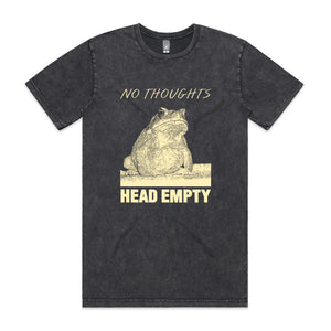 Head Empty Tee by Lonely Kids Club. All clothing from our T-shirts to our shorts and hoodies are ethically made, and printed packed and shipped from Sydney.