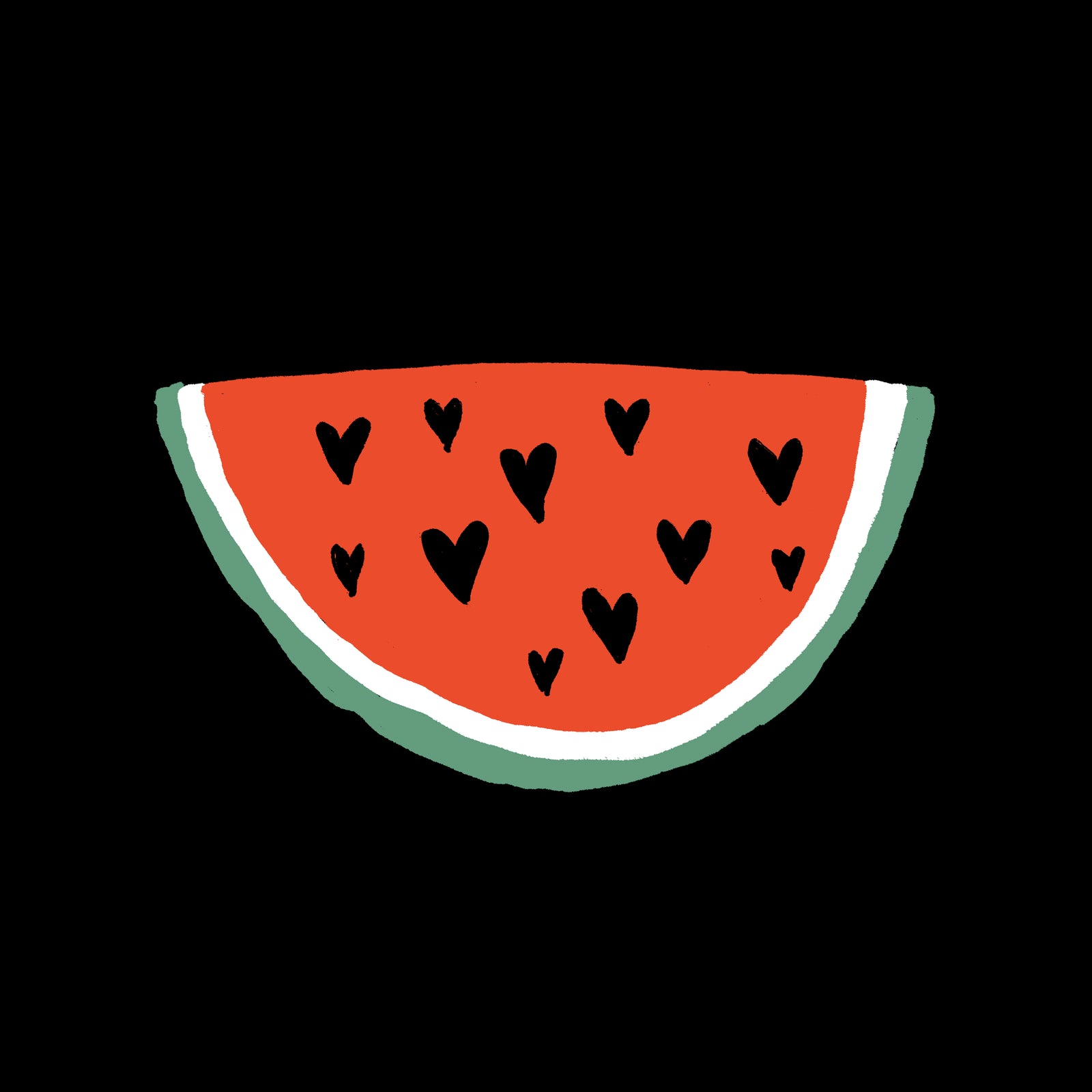 Heart Melon Hat
