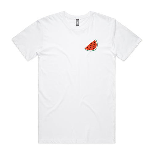 Heart Melon Tee by Lonely Kids Club. All clothing from our T-shirts to our shorts and hoodies are ethically made, and printed packed and shipped from Sydney.