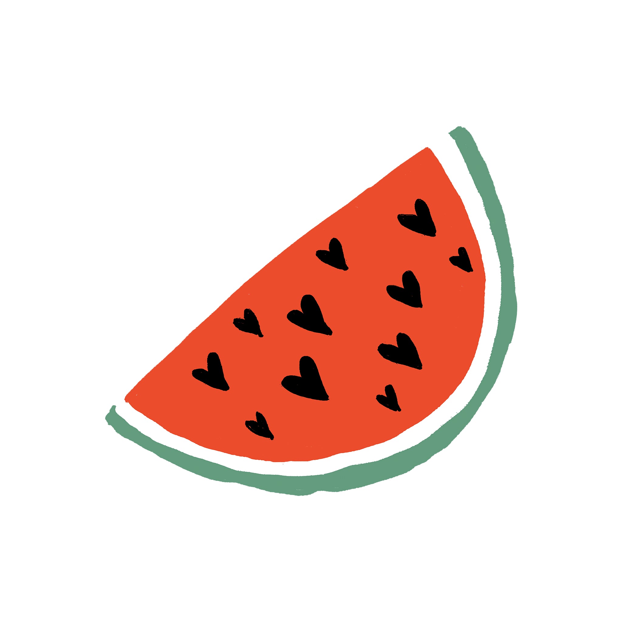 Heart Melon Tee