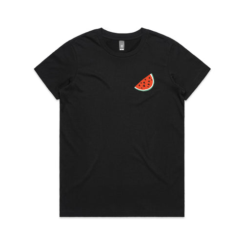 Heart Melon Tee by Lonely Kids Club. All clothing from our T-shirts to our shorts and hoodies are ethically made, and printed packed and shipped from Sydney.