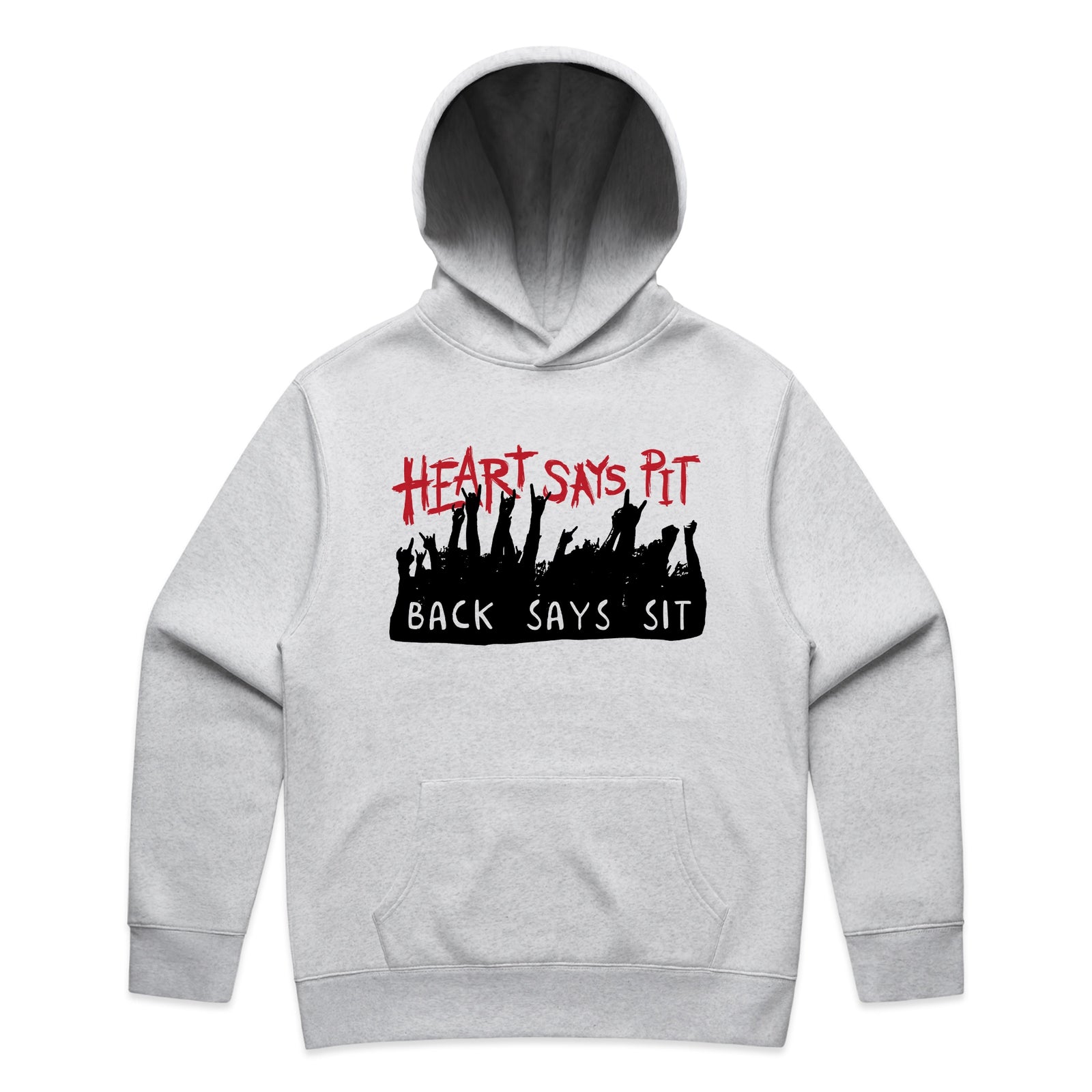 Heart Says Pit Hoodie