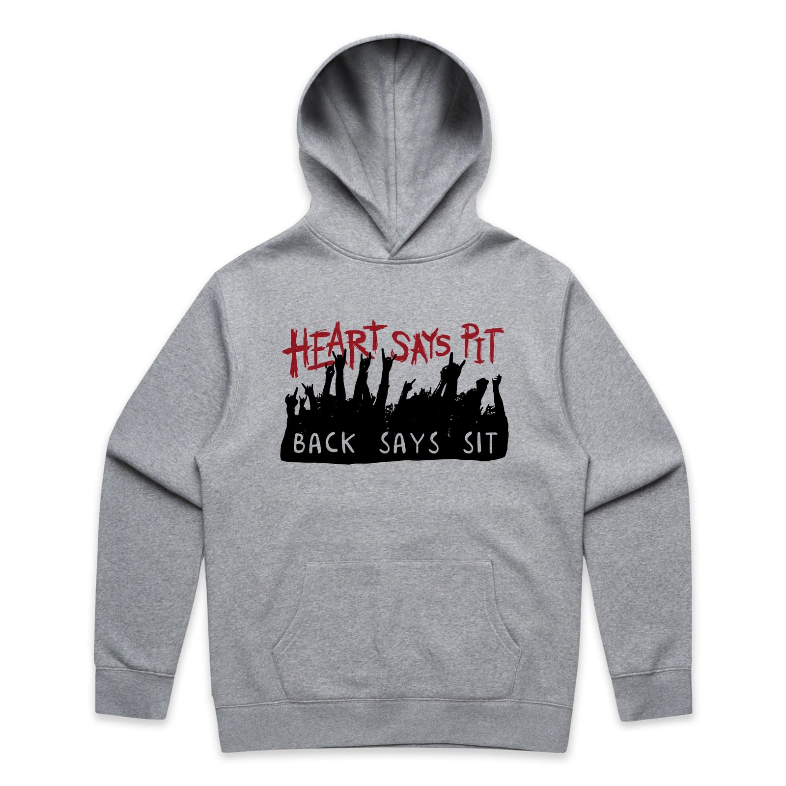 Heart Says Pit Hoodie