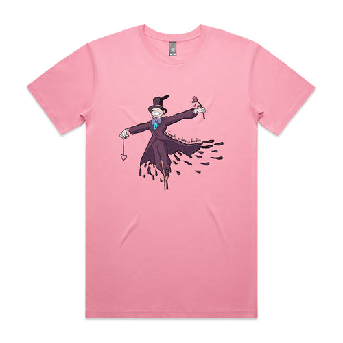 The Heart's A Heavy Burden Tee by Lonely Kids Club. All clothing from our T-shirts to our shorts and hoodies are ethically made, and printed packed and shipped from Sydney.