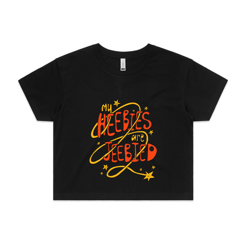 My Heebies Are Jeebied Tee by Lonely Kids Club. All clothing from our T-shirts to our shorts and hoodies are ethically made, and printed packed and shipped from Sydney.