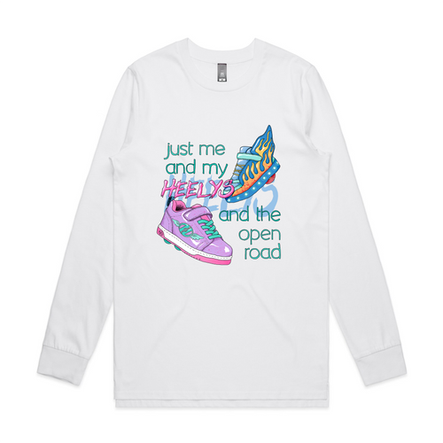 Heelys Tee by Lonely Kids Club. All clothing from our T-shirts to our shorts and hoodies are ethically made, and printed packed and shipped from Sydney.
