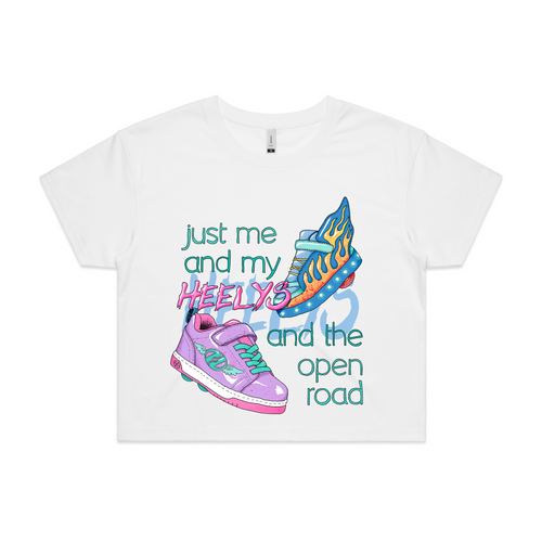Heelys Tee by Lonely Kids Club. All clothing from our T-shirts to our shorts and hoodies are ethically made, and printed packed and shipped from Sydney.