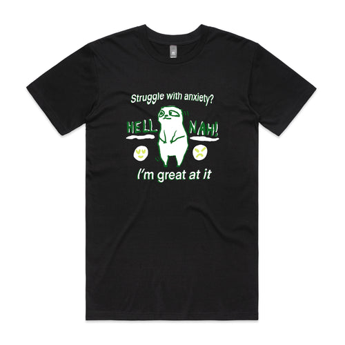 Hell Nah Tee by Lonely Kids Club. All clothing from our T-shirts to our shorts and hoodies are ethically made, and printed packed and shipped from Sydney.