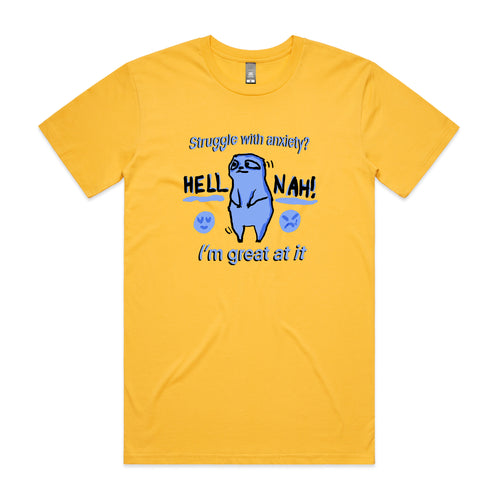 Hell Nah Tee by Lonely Kids Club. All clothing from our T-shirts to our shorts and hoodies are ethically made, and printed packed and shipped from Sydney.