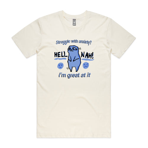 Hell Nah Tee by Lonely Kids Club. All clothing from our T-shirts to our shorts and hoodies are ethically made, and printed packed and shipped from Sydney.
